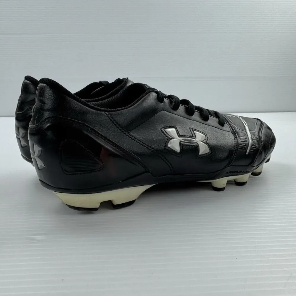 Under Armour Soccer Cleats Mens 12 Black Molded Stud Football